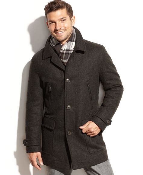 michael kors wool coat mens|Michael Kors winter coats sale.